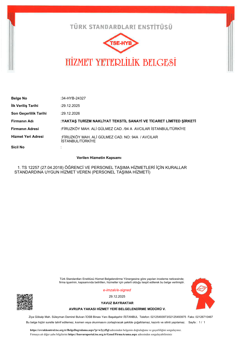 TSE-HYB belge önizlemesi